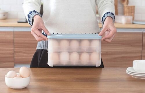 주방정리 냉장고 달걀 계란 보관함 10구 20구